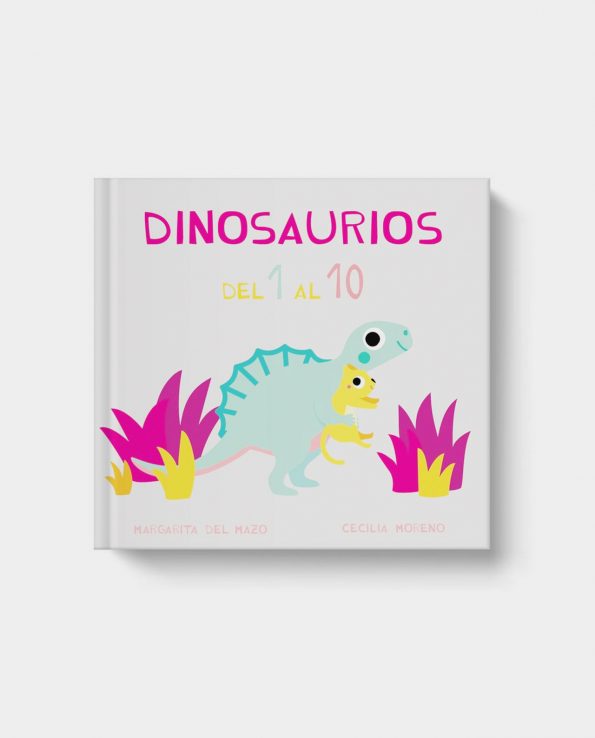 Libro Dinosaurios del 1 al 10