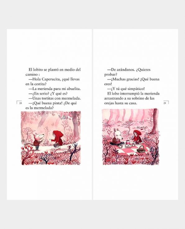 Libro Feliz Feroz de editorial Anaya ilustrado para niños con texto