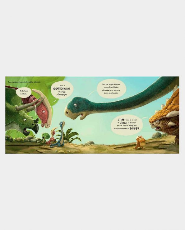 Libro ilustrado Gigantosaurio de JONNY DUDDLE