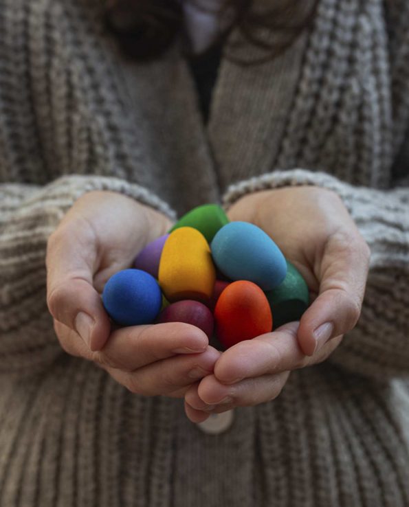 Mandala Rainbow Eggs Grapat – 36 unidades