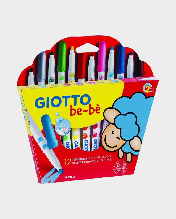 Rotuladores Giotto be-be Estuche 12 unidades