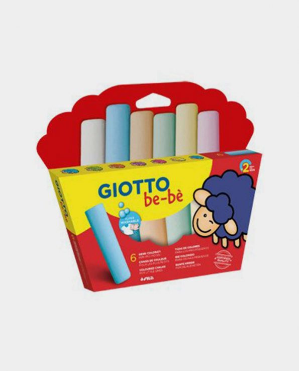 Super Tizas be-bé Giotto 6 unidades