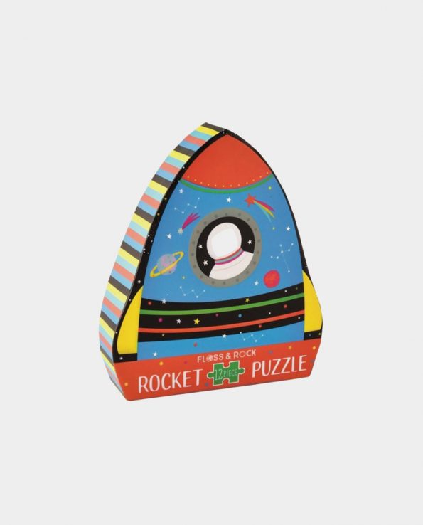 Puzzle Cohete 12 piezas Floss & Rock