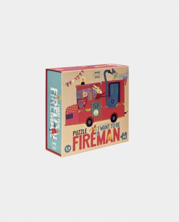 Puzzle I Want to be Fireman Londji