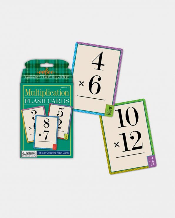 Juego educativo: Flash Cards Multiplication - Eeboo