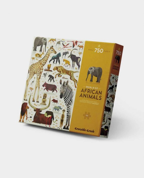 Puzzle African Animals 750 piezas Crocodile Creek