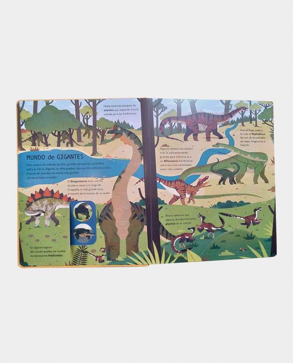 Libro 50 cosas de Dinosaurios que debes saber - San Pablo
