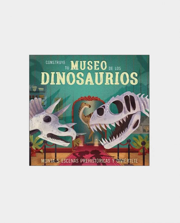 Libro Construye tu Museo de Dinosaurios - San Pablo