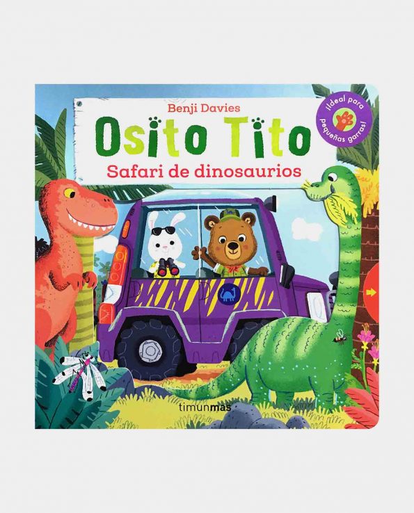 Libro Osito Tito, Safari de Dinosaurios