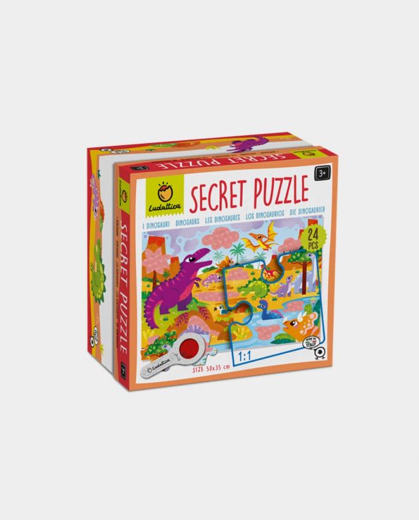 Puzzle Secreto Los Dinosaurios