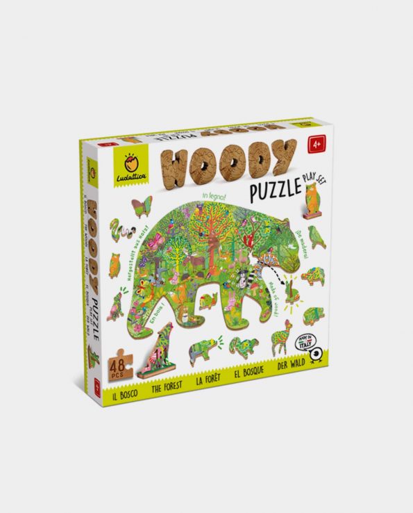 Woody Puzzle El Bosque LudatticaWoody Puzzle El Bosque Ludattica
