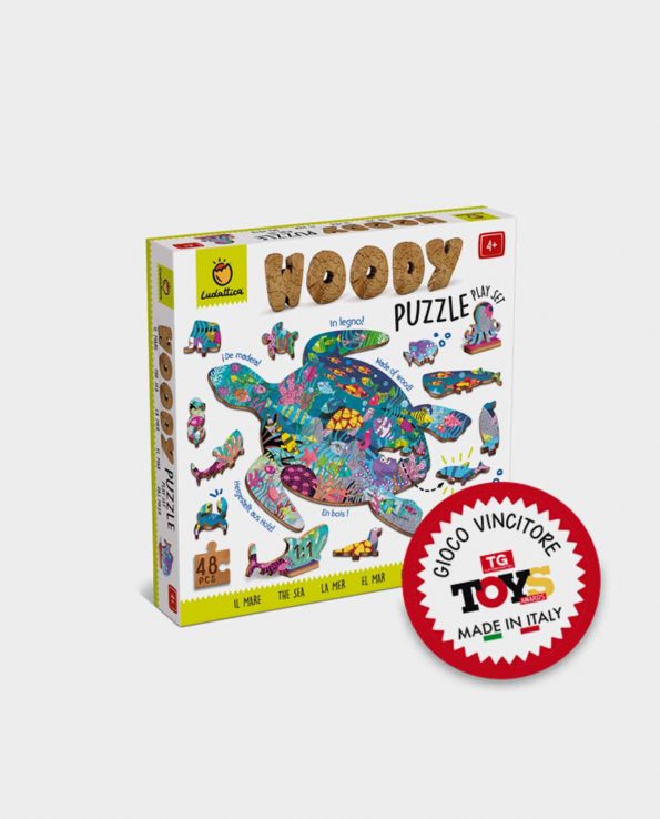 Woody Puzzle El Mar Ludattica