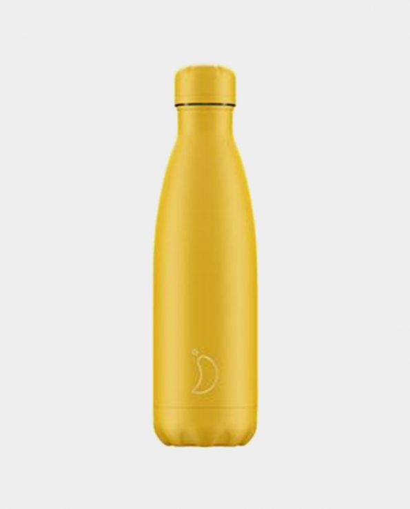 Botella Chillys Burnt Yellow Mate Edition 500ml