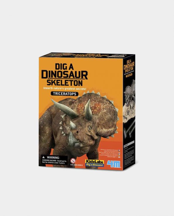 Juego Kit Geologico Triceratops 4m