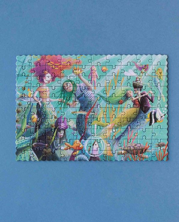 Pocket Puzzle Mermaid 100 piezas Londji