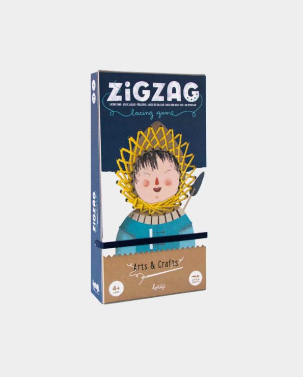 Juego de Enlazar Zig Zag - Manualidad de Coser Londji