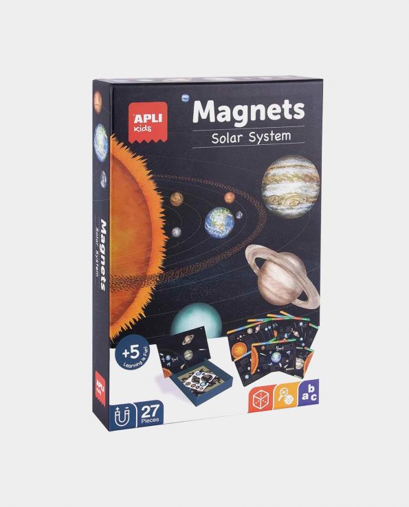 Juego Magnético Sistema Solar 27 Piezas - Apli