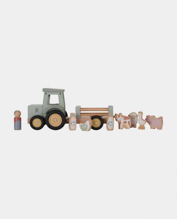 Tractor con Trailer Little Farm FSC Little Dutch