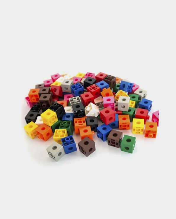 Juego Matemático Cubos Miniland 100 Piezas