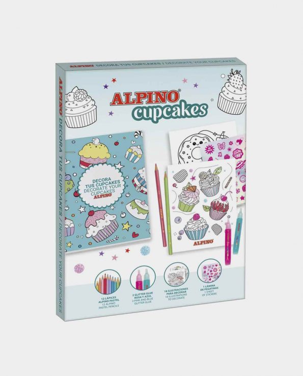 Set Alpino Cupcakes - Pintura