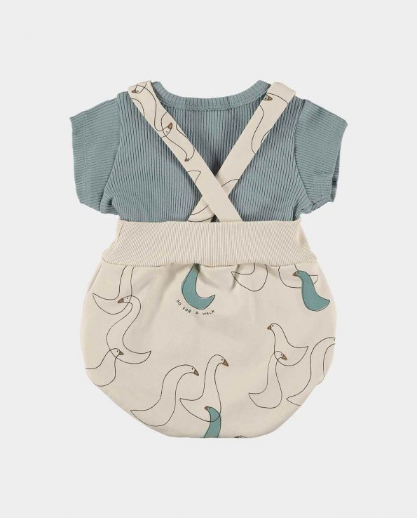 Camiseta + Culotte con Tirantes Goose Baby Clic