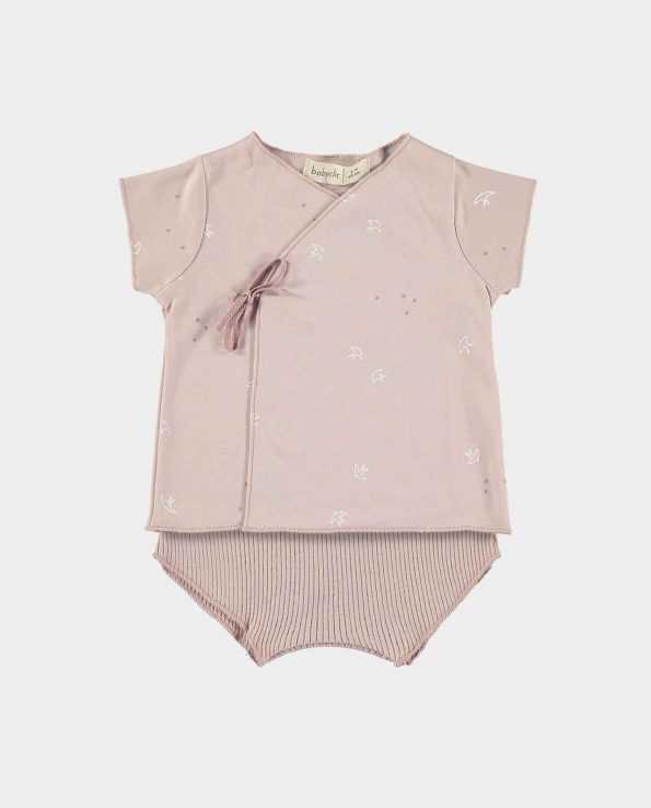 Top + Culotte Oreneta Pink Baby Clic