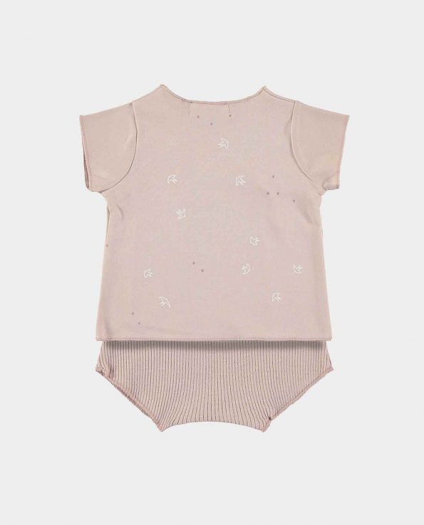 Top + Culotte Oreneta Pink Baby Clic