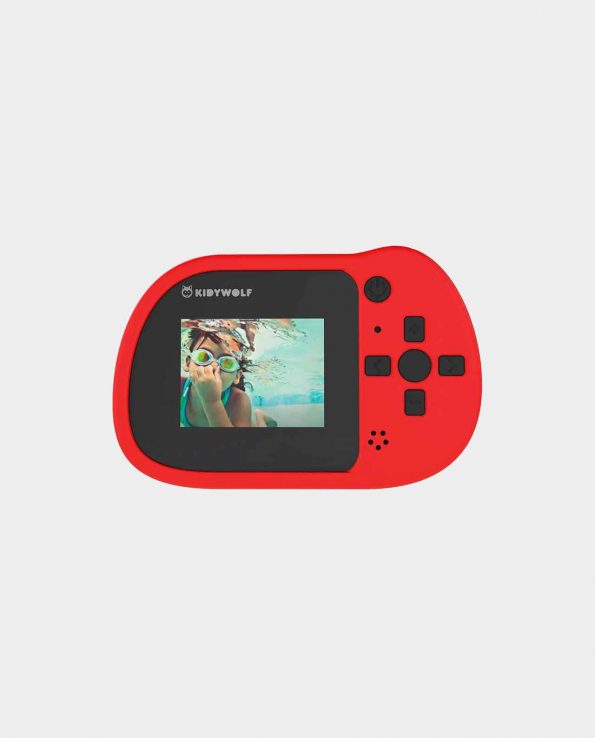 Camara Digital Impermeable Kidycam Rojo