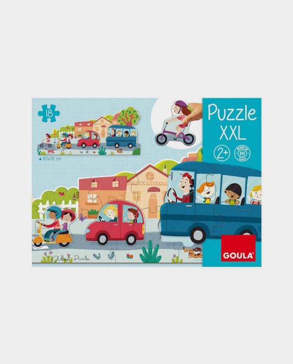 Puzzle XXL Los Vehículos Goula